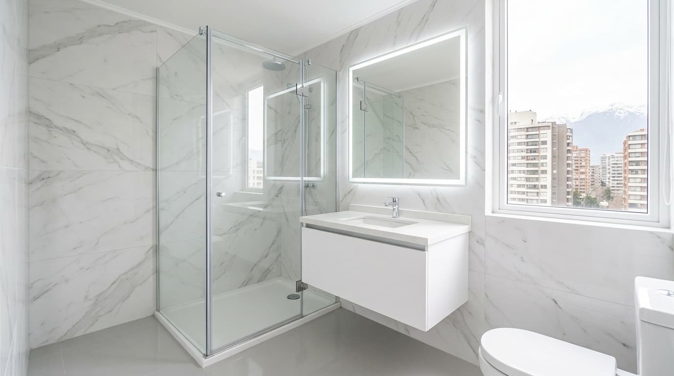 Baño en suite completo