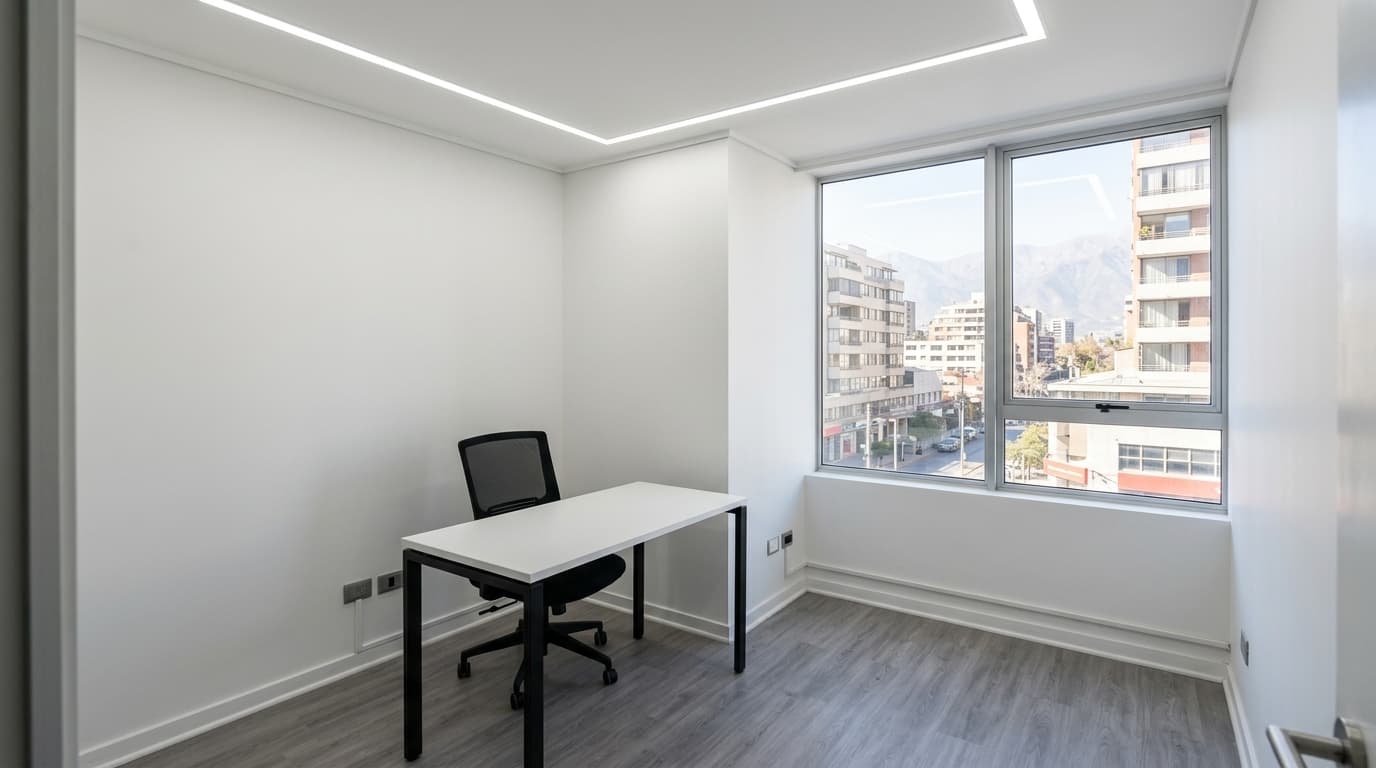 Espacio de trabajo y tabiquería